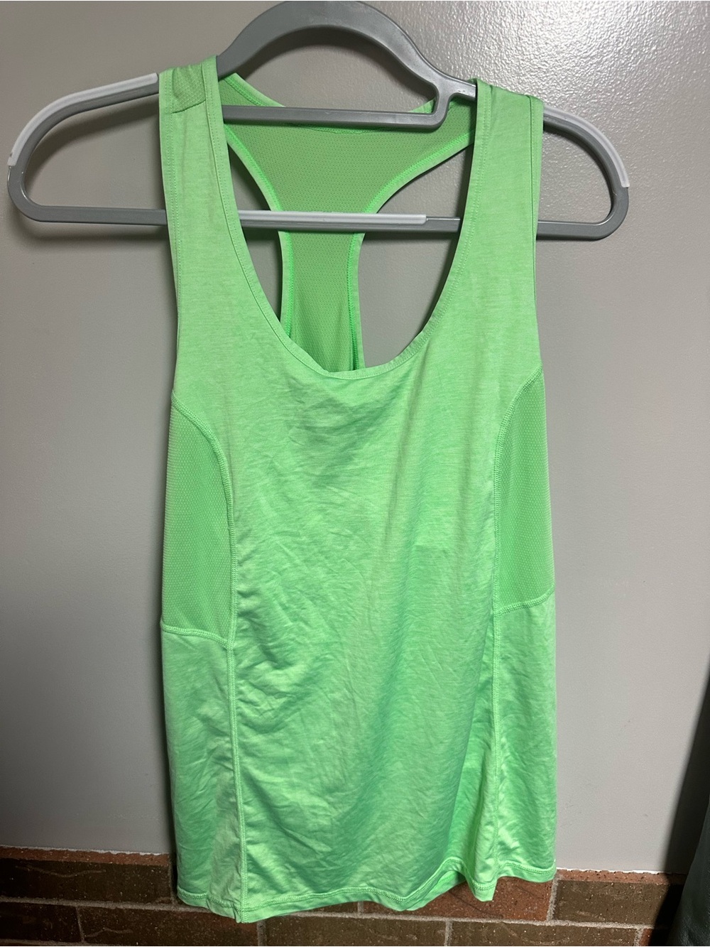 Xersion Neon Lime Racerback Tank Top